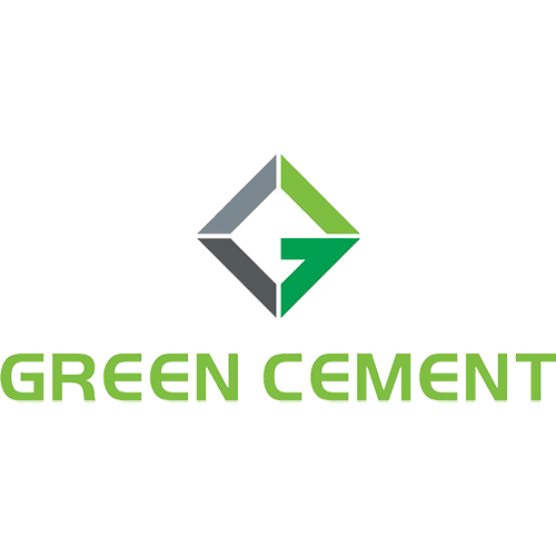 green cement logo